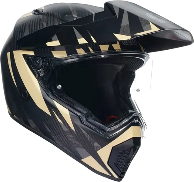 AGV AX9 EC2206 Steppa Matt Carbon Grey Sand, Matt Carbon Grey Sand