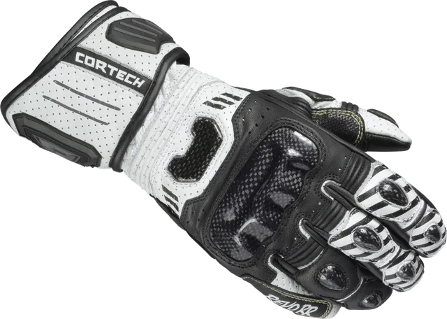 Cortech Revo RR V2 Gloves for Women, Black/White