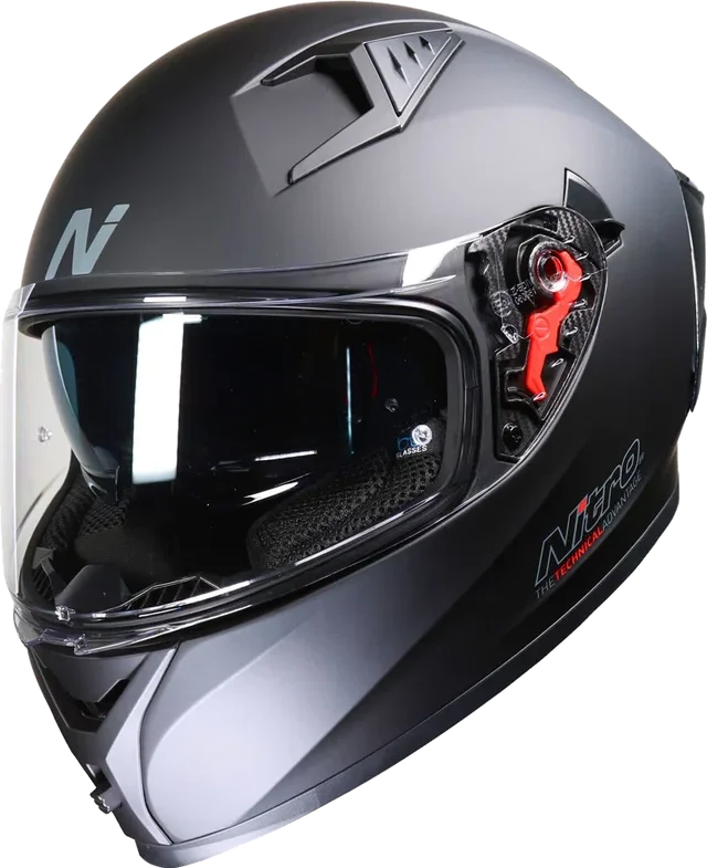 Nitro N501 Apex DVS Helmet Satin Black, Satin Black