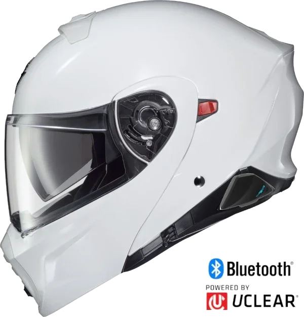 Scorpion EXO-GT-930 Modular Bluetooth Helmet Gloss White EXO-Com