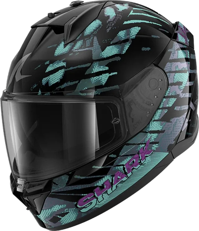 Shark D-Skwal 3 Reptaia Helmet Matt KXK, Shark D-Skwal 3 Reptaia Mat KXK