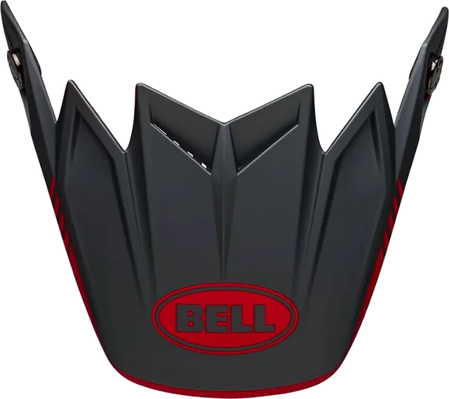 Bell Moto-9 Flex Louver Visor Helmet Accessories, gray red
