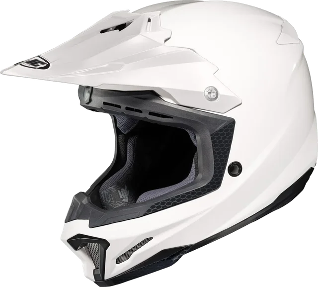 HJC Matte Black CL-X7 Helmet, white