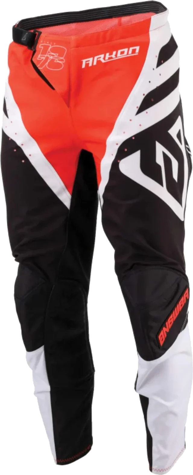 Answer Racing 25 Arkon Nitrus Men's Off-Road Pants, red black white