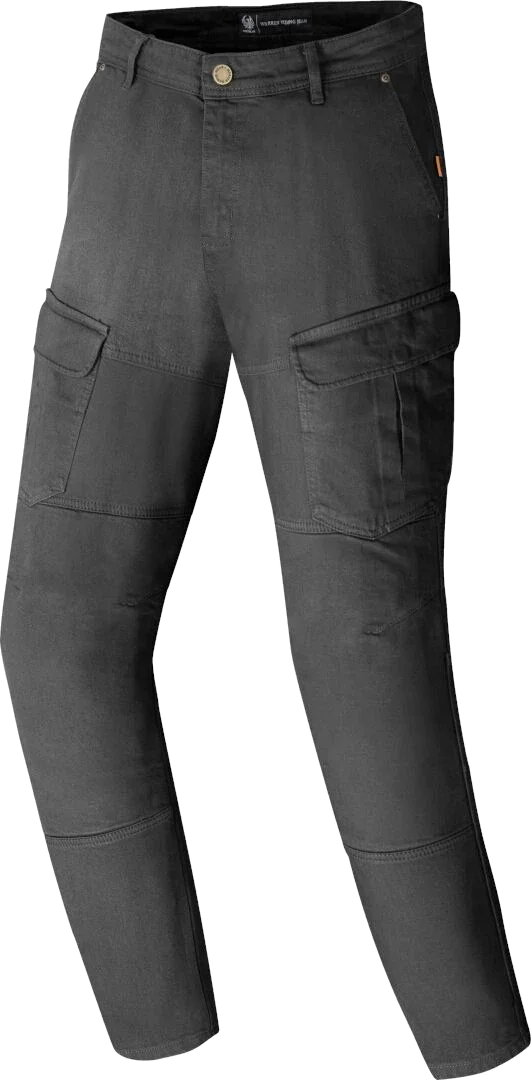 Merlin Warren D3O Cargo Grey Motorcycle Jeans, black