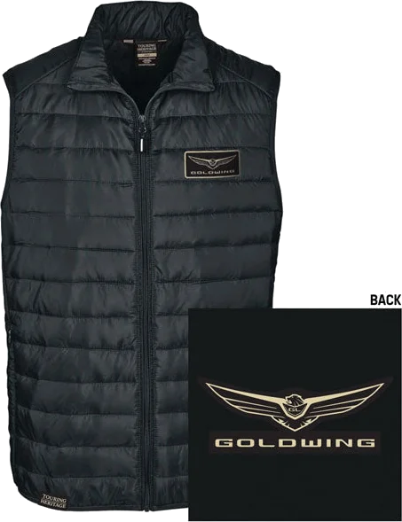 Factory Effex Goldwing Puffer Vest, Black