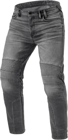 REV'IT! Rev'it Moto 2 Tapered Fit Jeans - Medium Grey L32, Grey