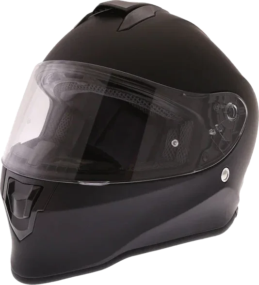 Vcan V151 Helmet Matt Black, Matt Black