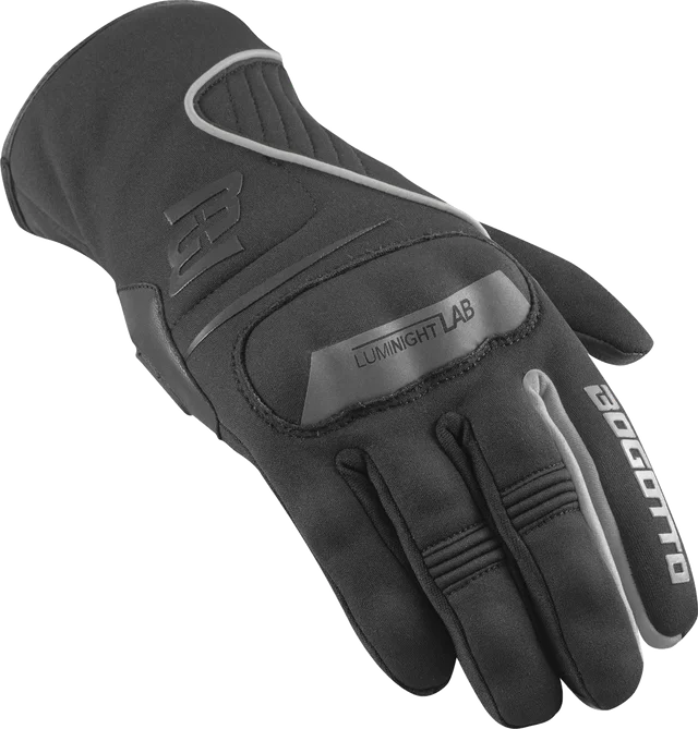 Bogotto Xantus waterproof Winter Motorcycle Gloves, black/grey