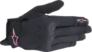 Alpinestars Stated Air Womens Gloves Black Yellow Pink