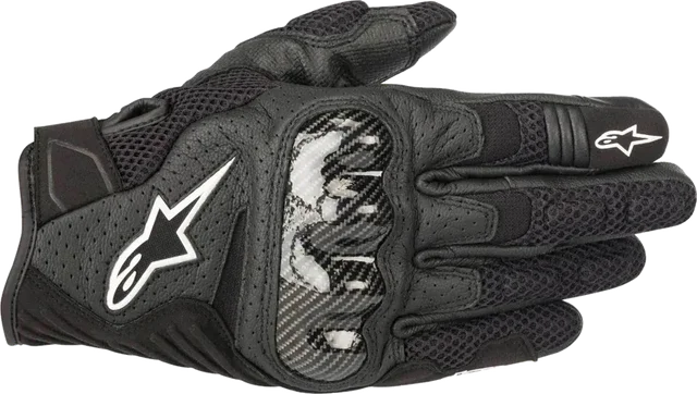 Alpinestars SMX-1 Air V2 Mesh Gloves - Black