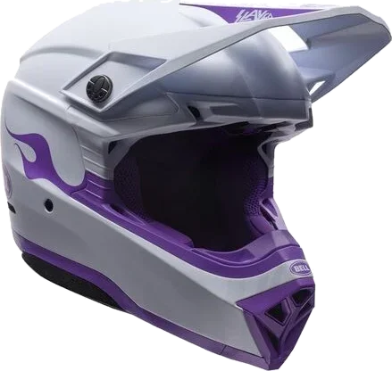 Bell Moto-10 Helmet With MIPS - SlayCo Purple Daze SE, Purple/White