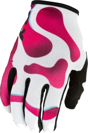 Fly Racing 2027 Youth Lite Gloves - Vibe SE, White/Pink/Blue