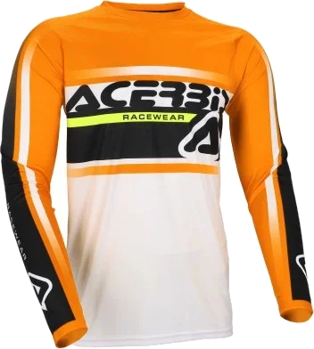Acerbis JERSEY MX LINEAR LUGO, orange white