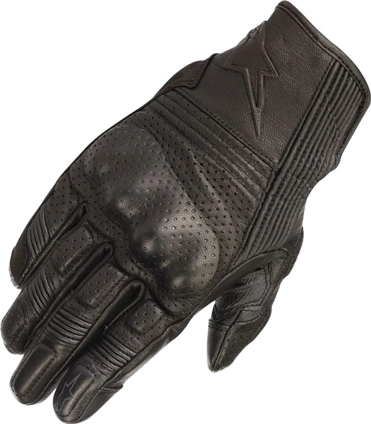Alpinestars Mustang v2 Vented Leather Gloves, Black