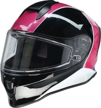 Z1R Youth Warrant Full Face Street Helmet Fresh Pow Pink/Purple