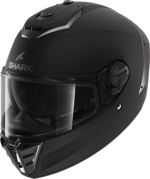 Shark Spartan RS Blank KMA - Matt Black, Shark Spartan RS Blank Mat KMA
