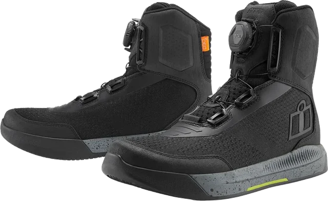 Icon Overlord™ Motorcycle Shoes, Grey