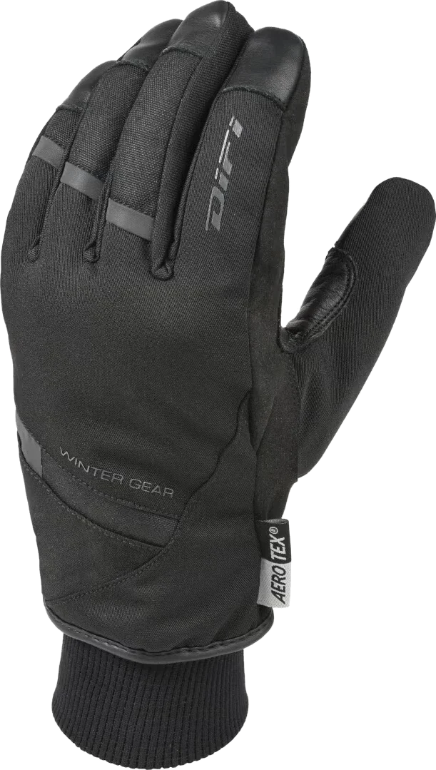 DIFI Alaska Aerotex waterproof Winter Motorcycle Gloves, black