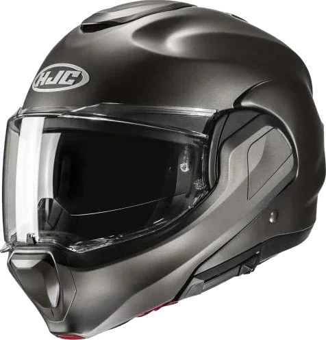 HJC F100 Modular Helmet Flat Titanium