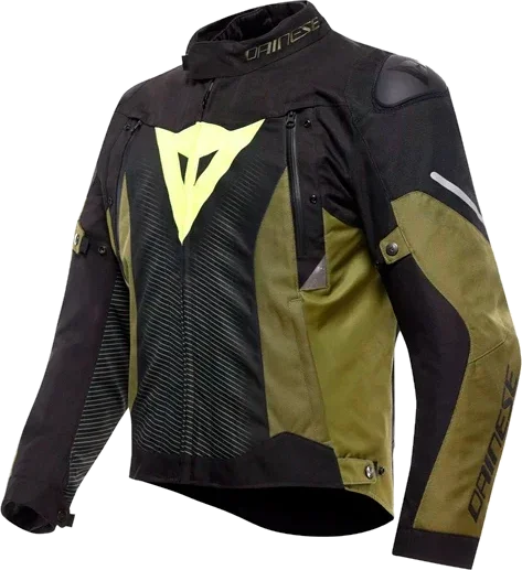 Dainese Super Sprint Jacket - Men, black gray fluorescent yellow