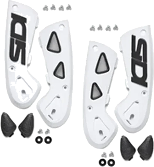 Sidi Vortice Ankle Support Braces White - Pair