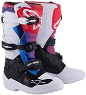 Alpinestars Tech 7s Kid Boots White Rainbow