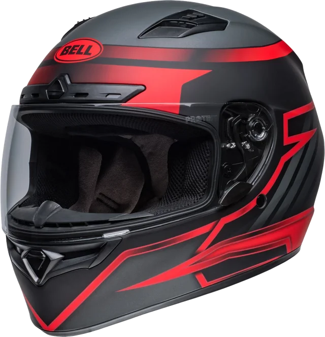 Bell Helmets Bell Qualifier DLX MIPS Raiser Helmet CLOSEOUT, matte black crimson