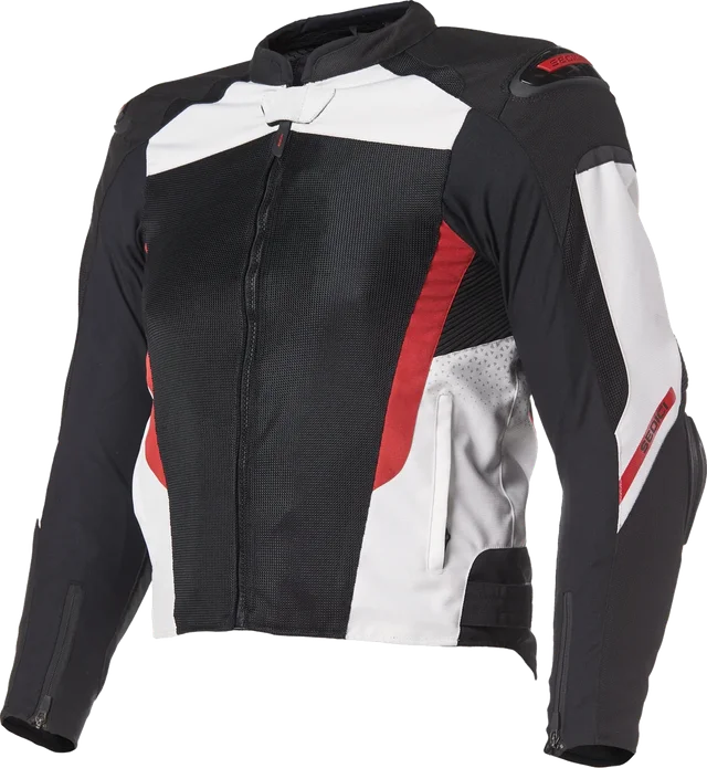 SEDICI Chicane 2 Mesh Jacket, Black/White/Red