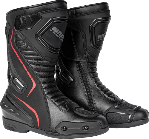 Noru Hakone CE Boots, Black/Red