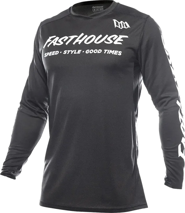 Fasthouse Elrod Torque Jersey, Black