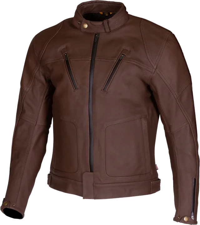 Merlin Gable II WP Leather Jacket, Brown