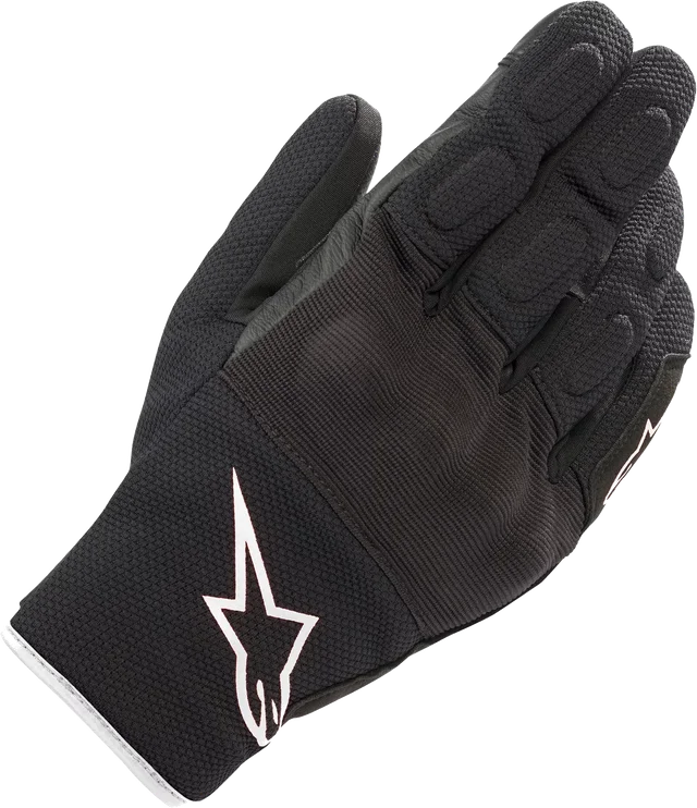 Alpinestars S Max Drystar Mixed Gloves - Black / White, Black / White