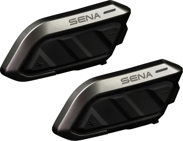 SENA Spider X Slim Communication System - Dual Pack, Black