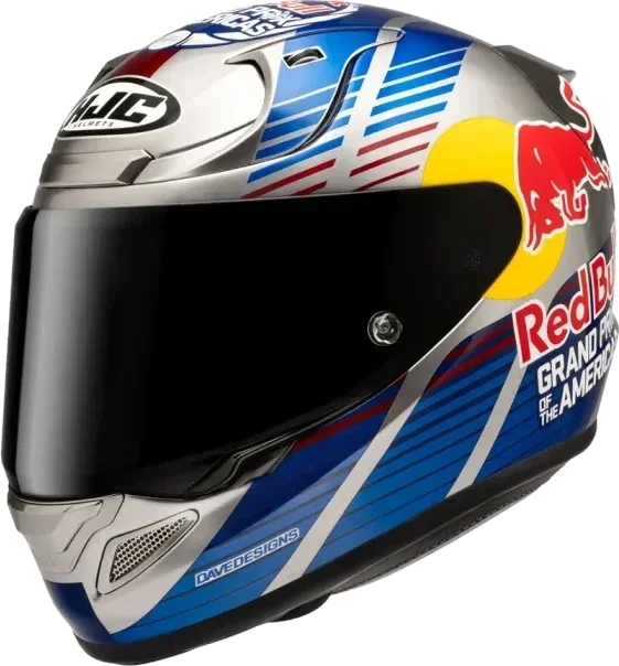 HJC RPHA 12 Red Bull Austin GP 2 (Includes Free Light Smoke Visor)