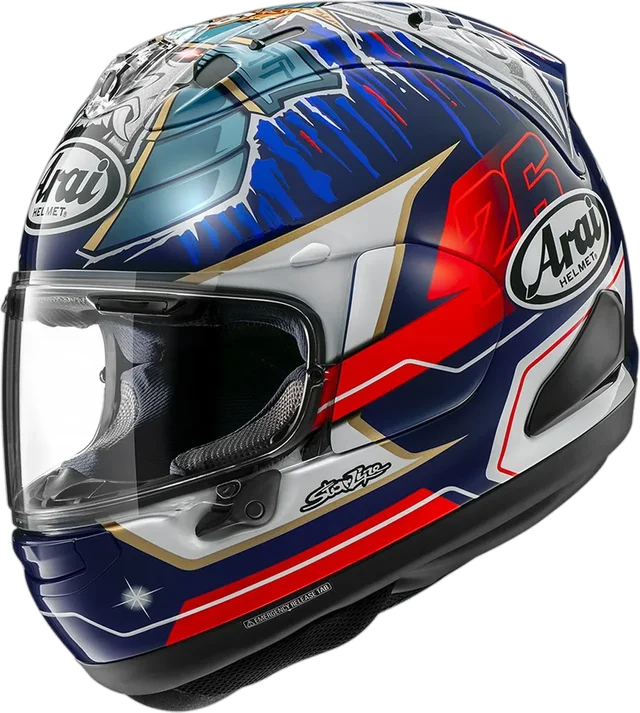 Arai RX-7 V Evo Helmet Pedrosa Showgun