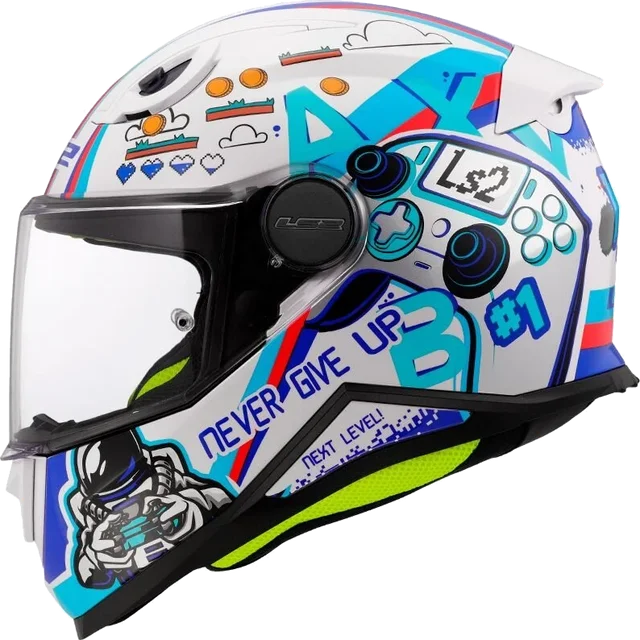 LS2 FF812 Kid Next Level White, White