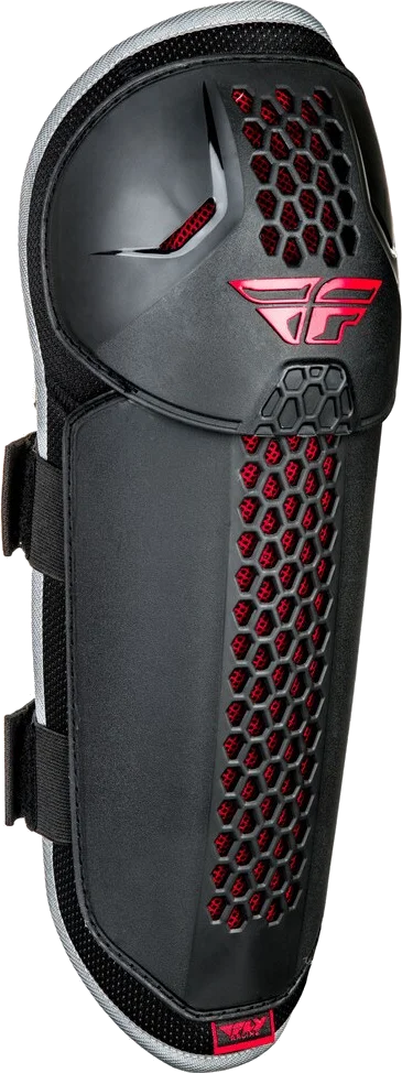 Fly Racing Barricade Knee/Shin Guards, Black/Red