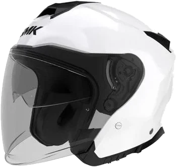 SMK Helmets SMK GTJ Solid 3/4 Helmet, white