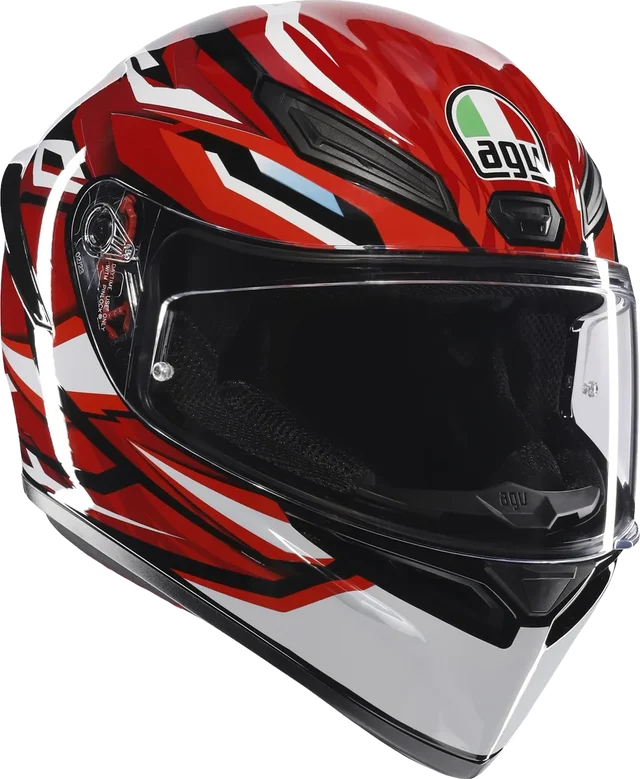 AGV K1 S Lion Black/Red/White, BLACK/RED/WHITE