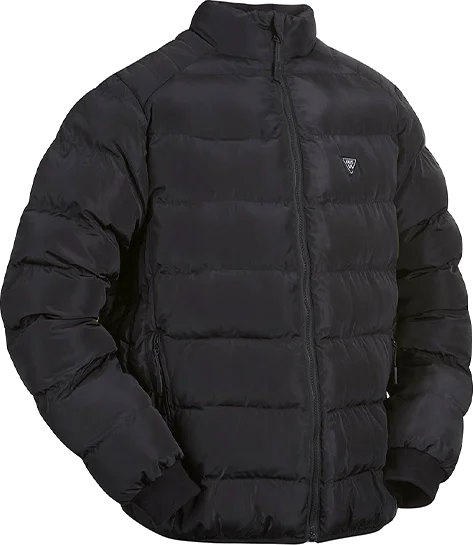 Keis J801 Heated Puffer Jacket - Black, Black