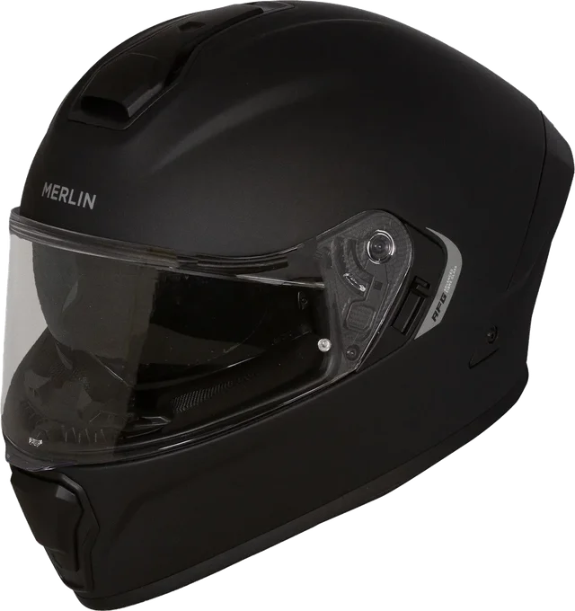 Merlin Sentinel Full Face Helmet - Matt Black, matt black