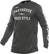 Fasthouse Grindhouse 24.2 Grit Jersey Black