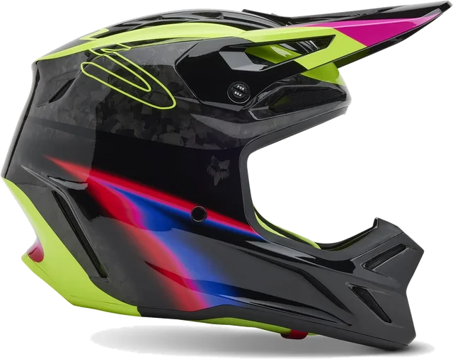 Fox Racing V3 Rs Energy Helmet CLOSEOUT, black