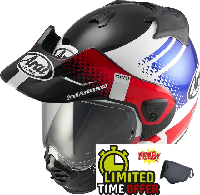 Arai Tour-X 5 Print Multi - Free Dark Visor