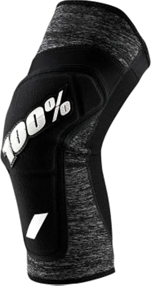 100% Ridecamp Knee Guards, Gray / Black