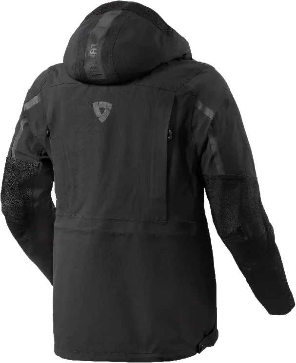 REV'IT! Revit Blackwater 2 H2O Smock Textile Jacket Black, black
