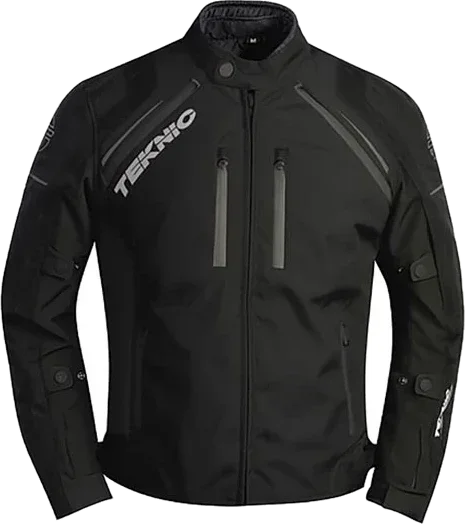 TEKNIC DOMAIN WATERPROOF TEXTILE JACKET, black
