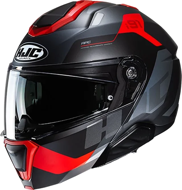 HJC i91 Carst MC1SF, Red