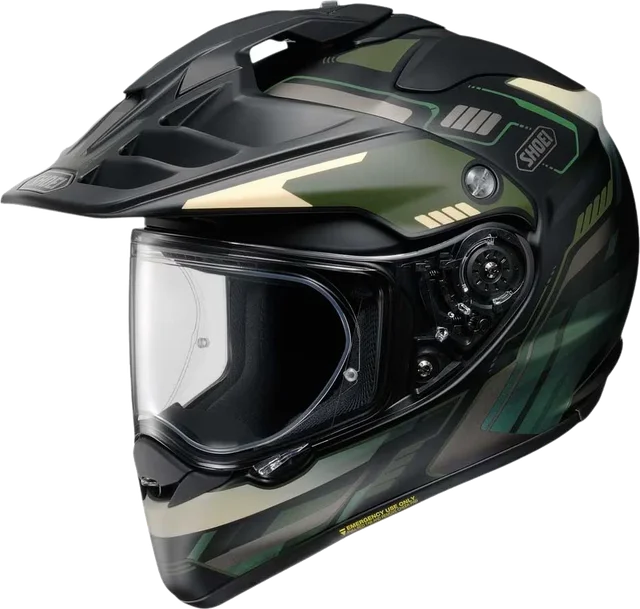 Shoei Hornet ADV 06 Invigorate TC4 Green, Invigorate TC-4
